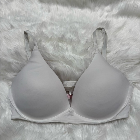 PINK Victoria's Secret Women's Intimates Set - White and Purple - Picture 6 of 9